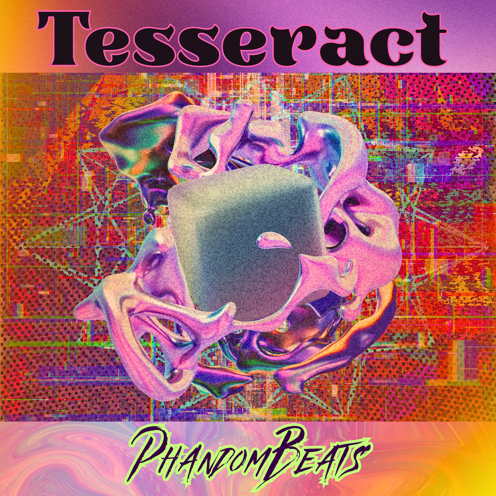 PhandomBeats - Tesseract Art Cover
